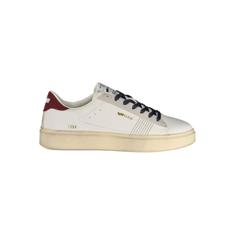 Baskets homme en polyuréthane blanc gaz