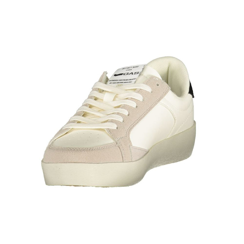 Gas Bianco Polyurethane Women Sneaker - Stylish Athletic Footwear