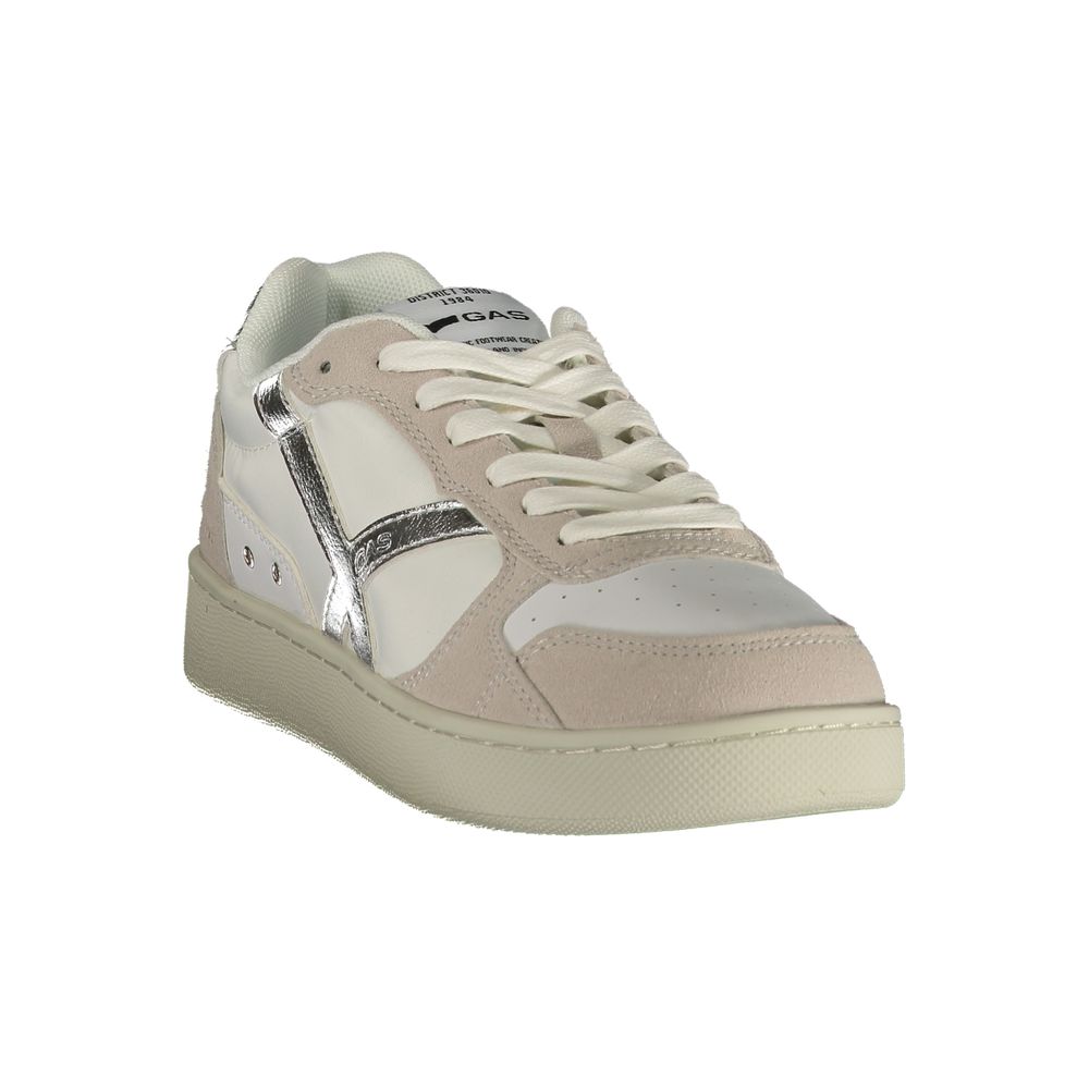 Gas White Polyurethane Women Sneaker - Stylish & Comfortable