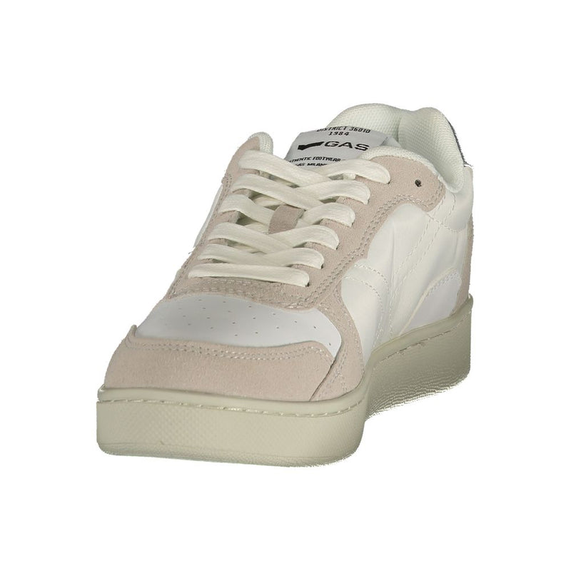 Gas White Polyurethane Women Sneaker - Stylish & Comfortable