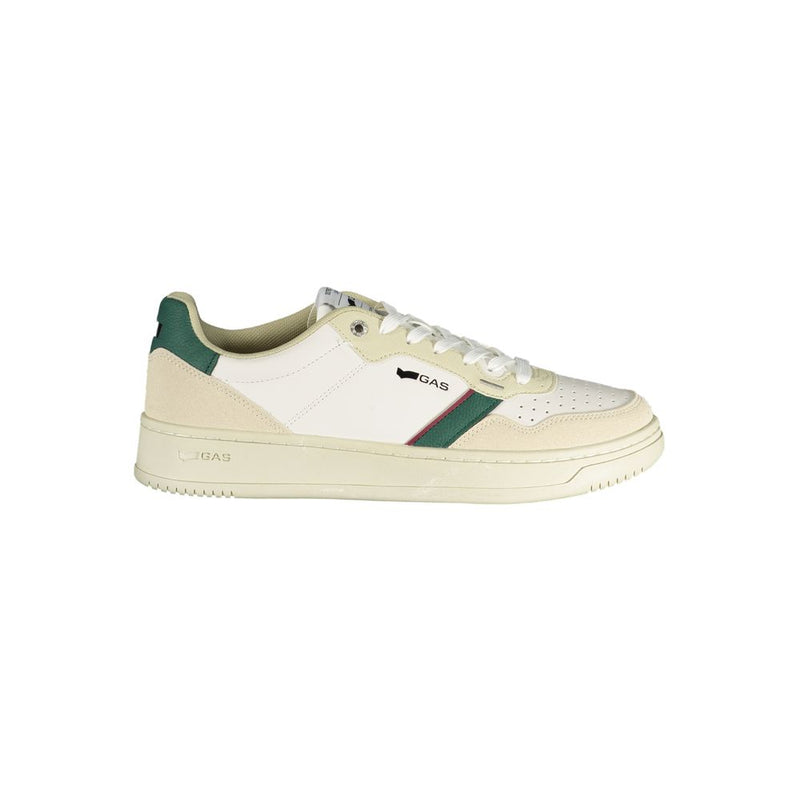 Gas KEN LTX White Polyurethane Men's Sneaker