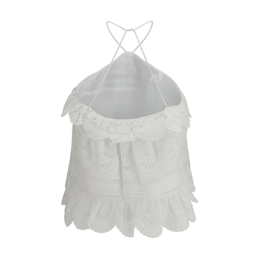 Blouse Marant Etoile en polyester blanc