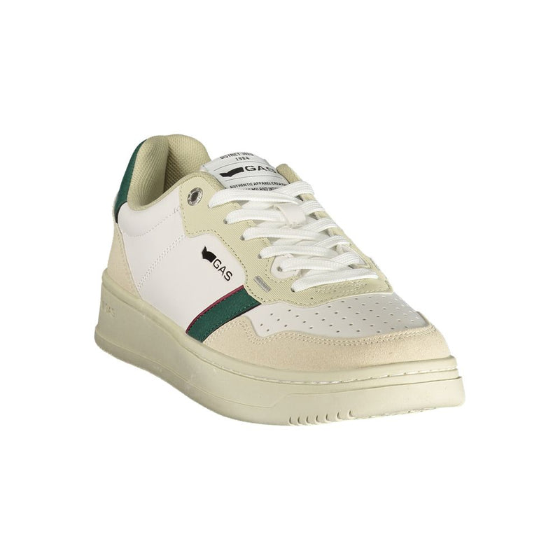 Gas KEN LTX White Polyurethane Men's Sneaker