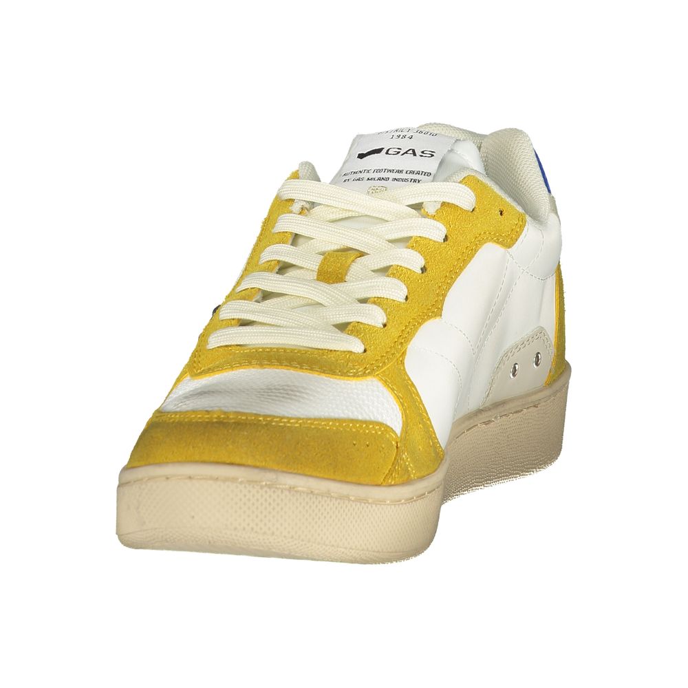 GAS PYRO GS MIX White Polyester Men Sneaker