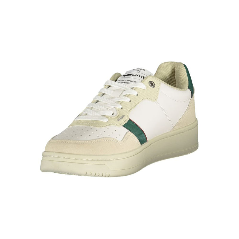Gas KEN LTX White Polyurethane Men's Sneaker