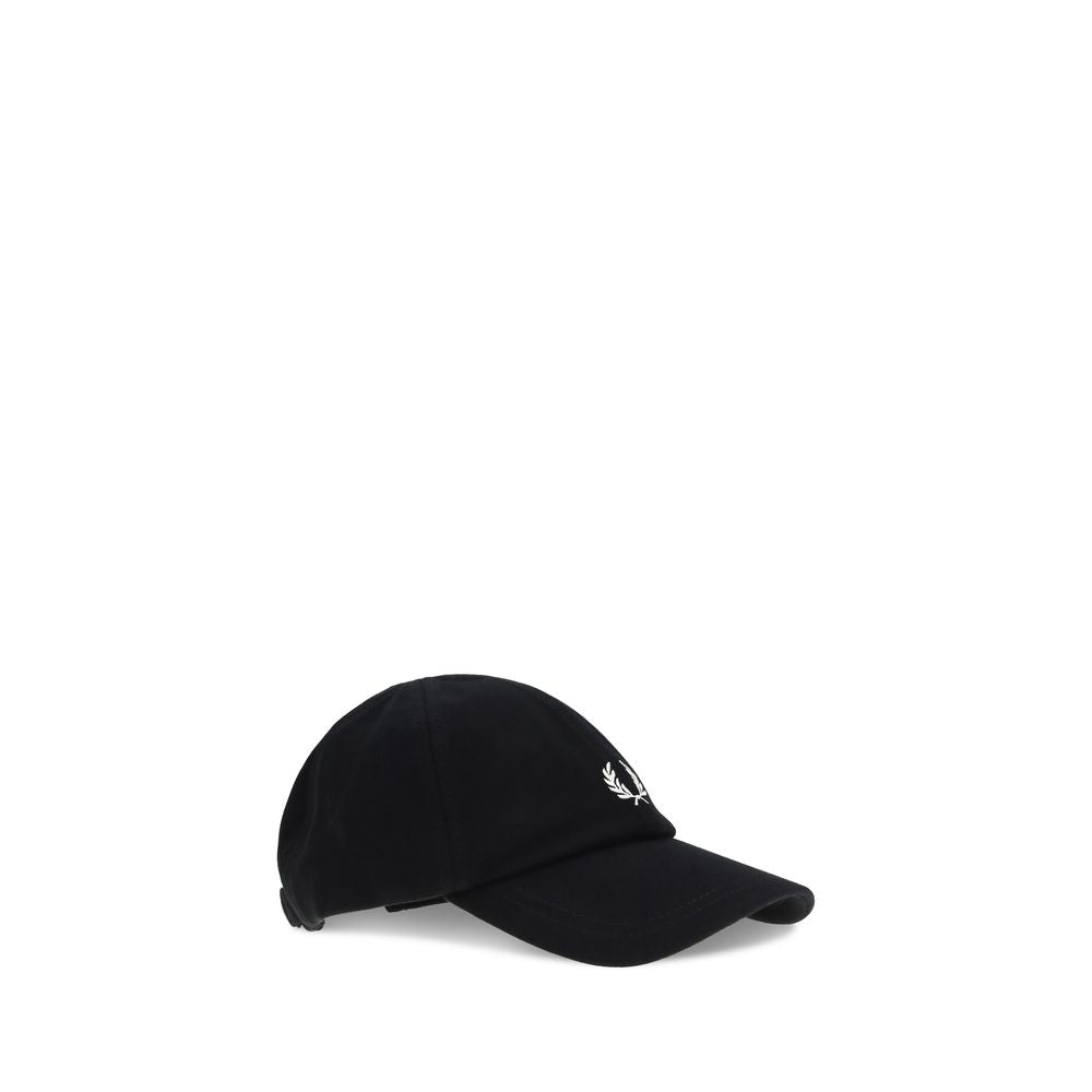 Fred Perry Zwart Katoenen Pet (Baseballcap)