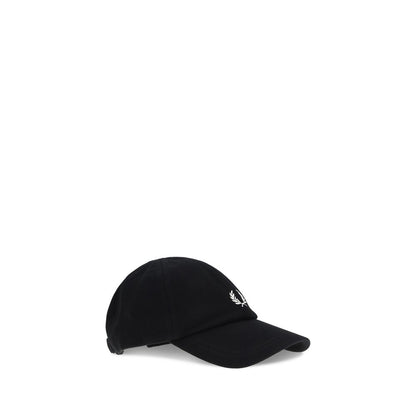 Fred Perry Zwart Katoenen Pet (Baseballcap)