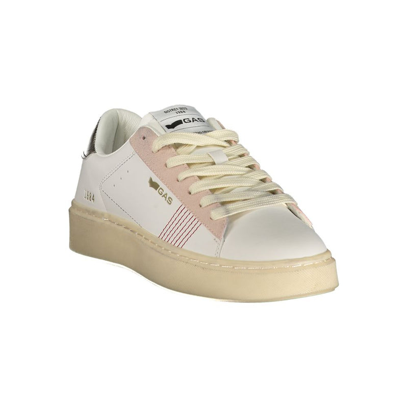 Gas Leonard Mix White Polyurethane Women's Sneaker