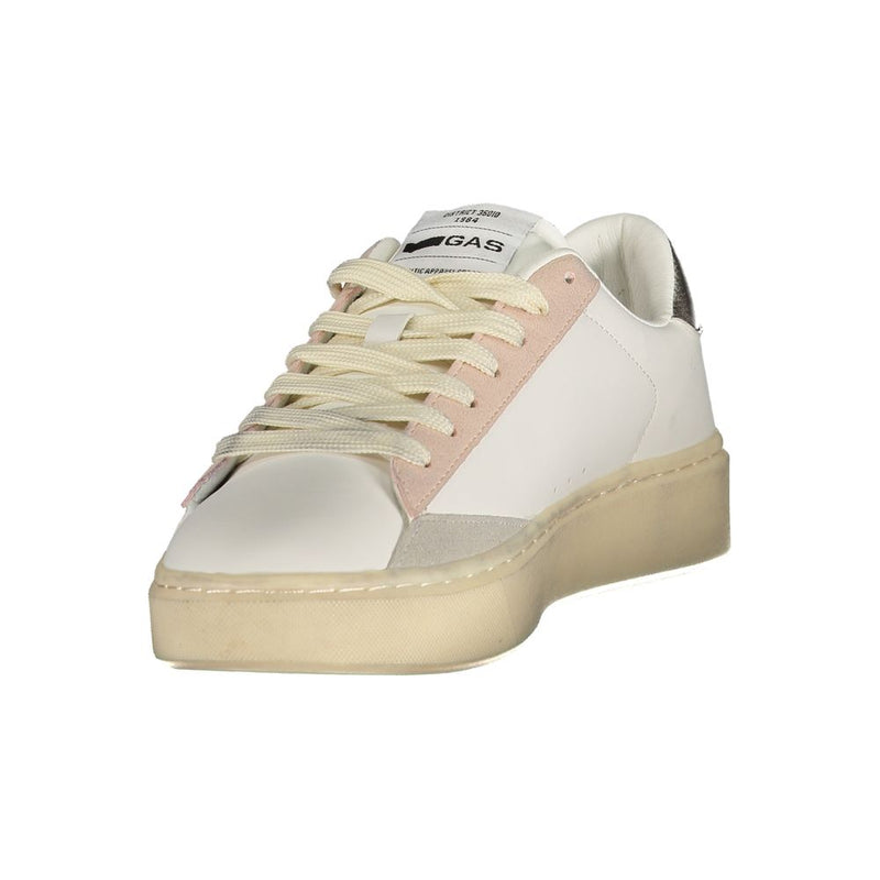 Gas Leonard Mix White Polyurethane Women's Sneaker