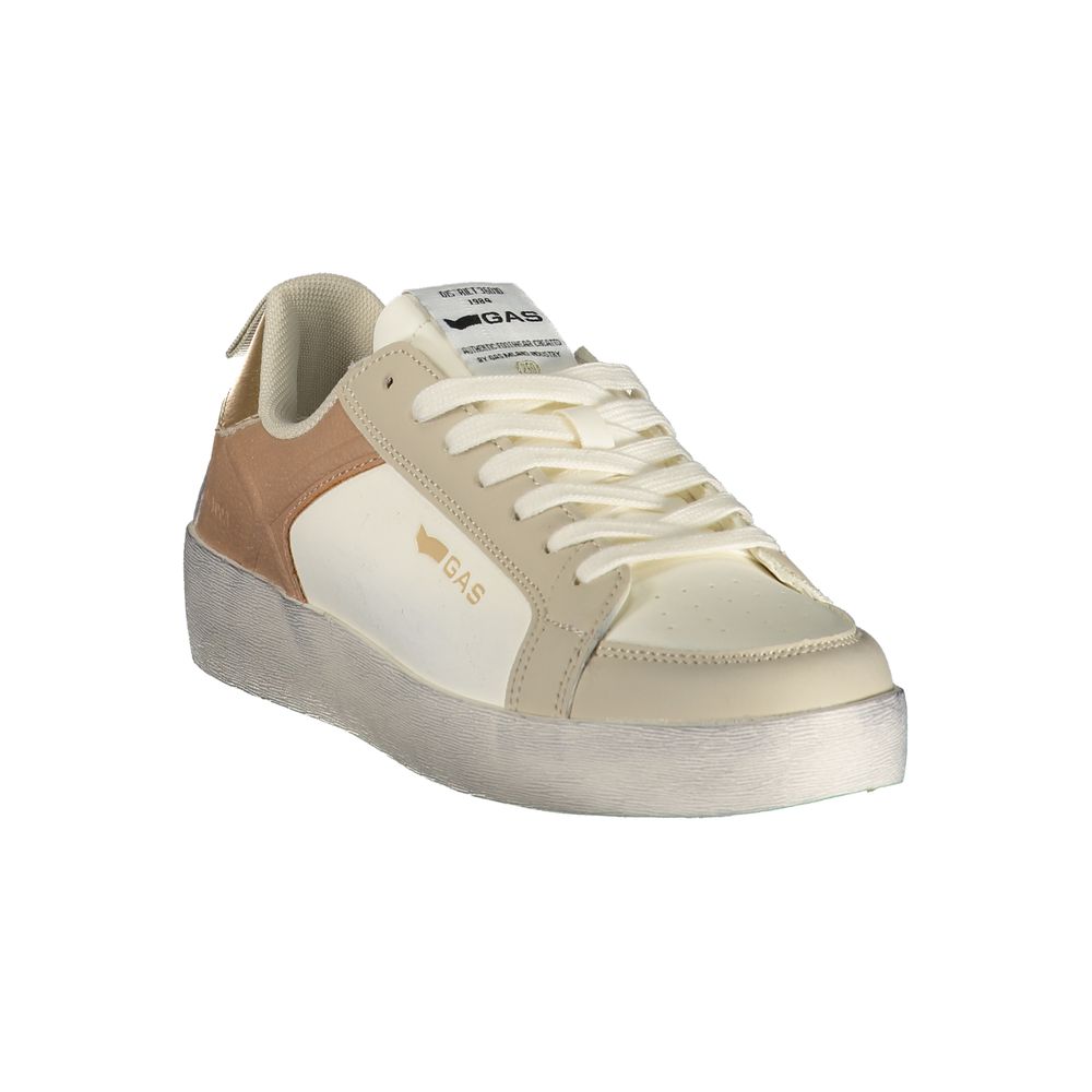 Gas Bianco Polyurethane Women Sneaker - NIKA LTH