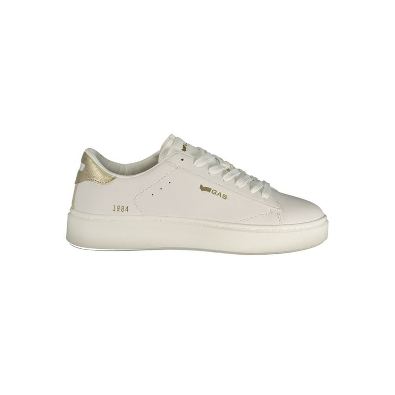Gas Leonard LTX White Polyurethane Women Sneaker
