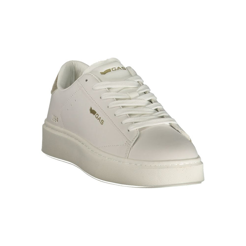 Gas Leonard LTX White Polyurethane Women Sneaker