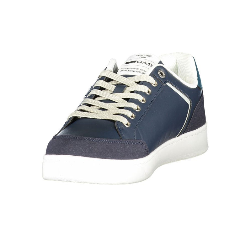 Gas RAFA LTX Blue Polyurethane Men Sneakers