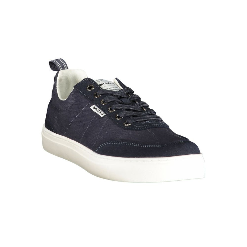 Sneakers Gas Hancock Low Mix Bleu pour Homme
