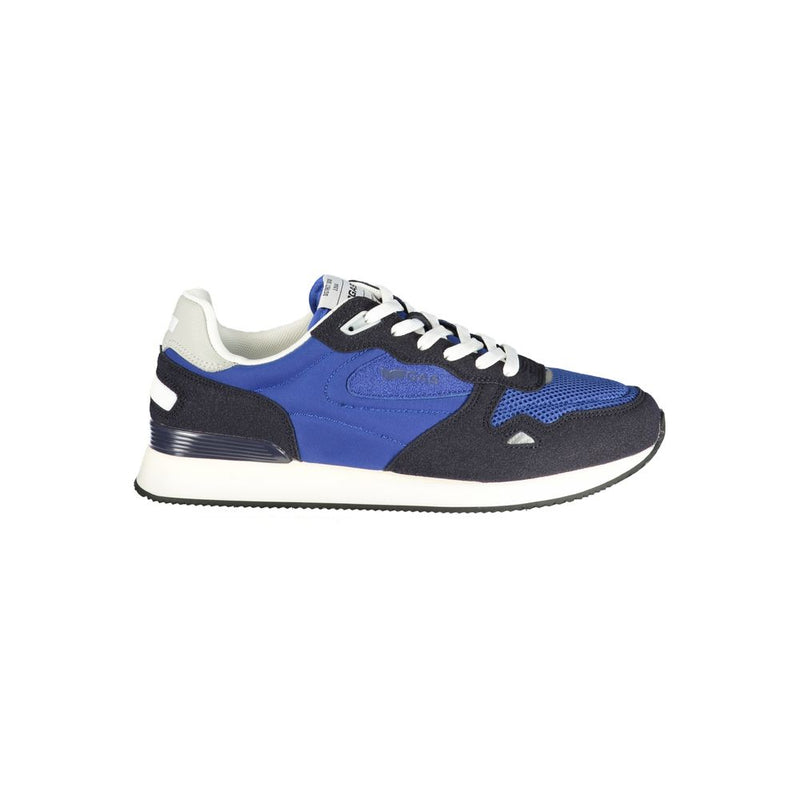 Gas OMY MIX Blue Polyester Men Sneaker