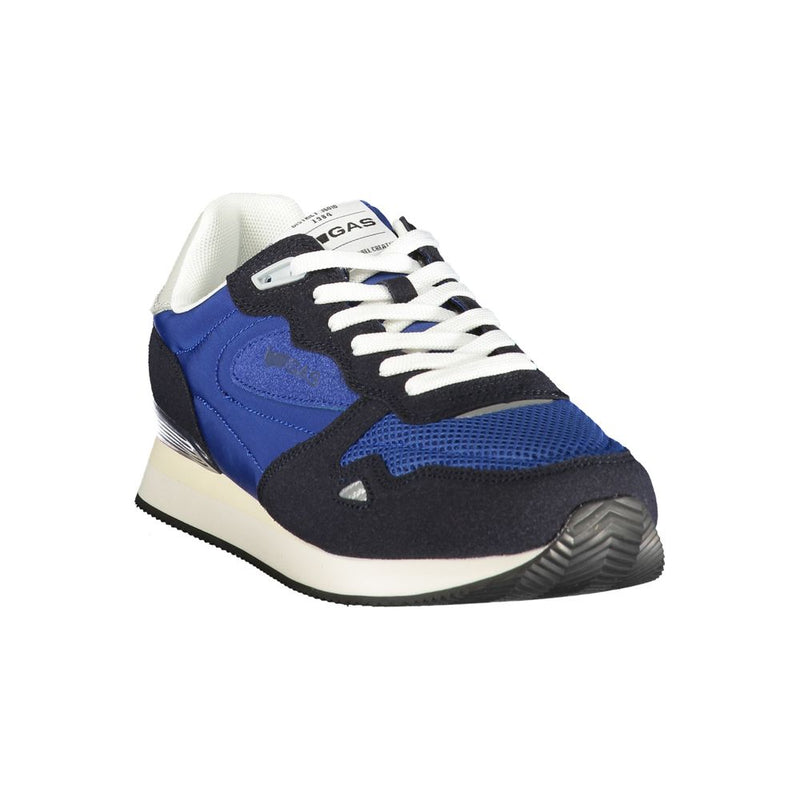 Gas OMY MIX Blue Polyester Men Sneaker