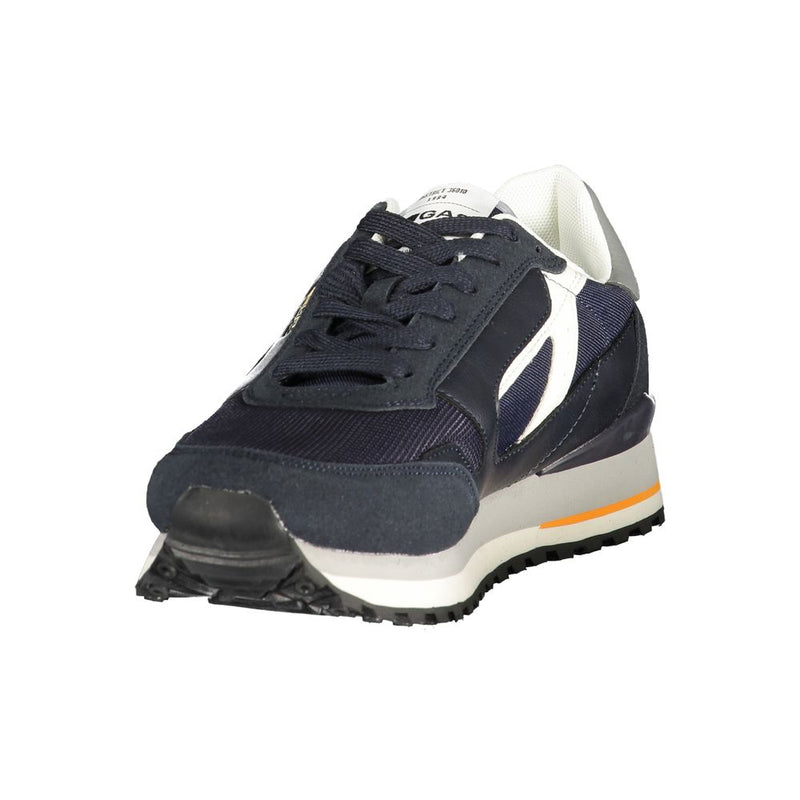 Gas Malik Mix Blue Polyurethane Men Sneaker