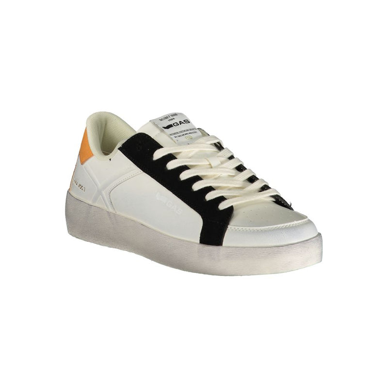 Gas NIKA GS MIX White Polyurethane Men's Sneaker