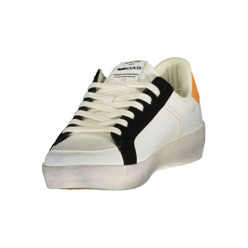 Gas NIKA GS MIX White Polyurethane Men's Sneaker