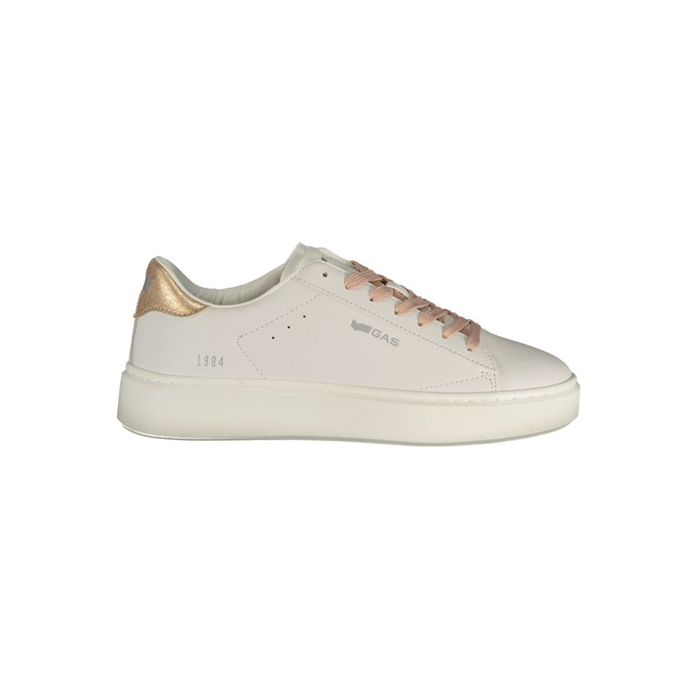 Gas Bianco Polyurethane Women Sneaker - LEONARD LTX