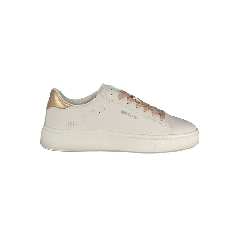 Gas Bianco Polyurethane Women Sneaker - LEONARD LTX