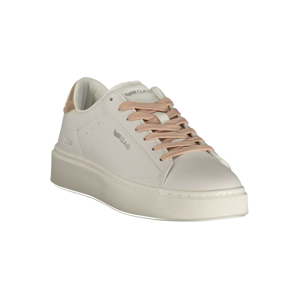 Gas Bianco Polyurethane Women Sneaker - LEONARD LTX