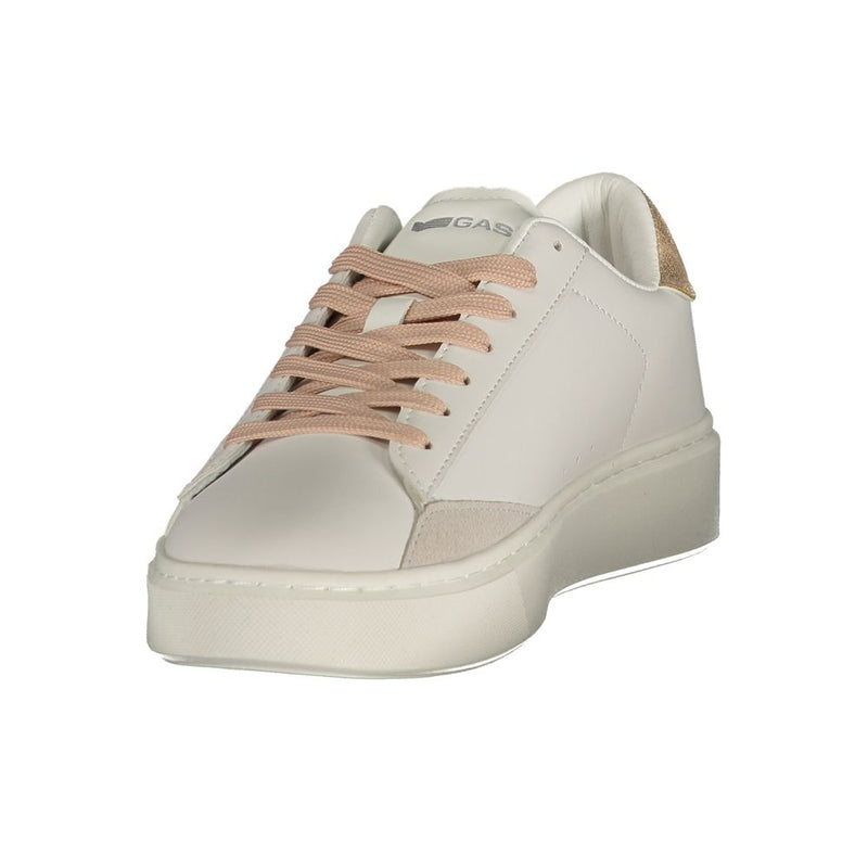 Gas Bianco Polyurethane Women Sneaker - LEONARD LTX