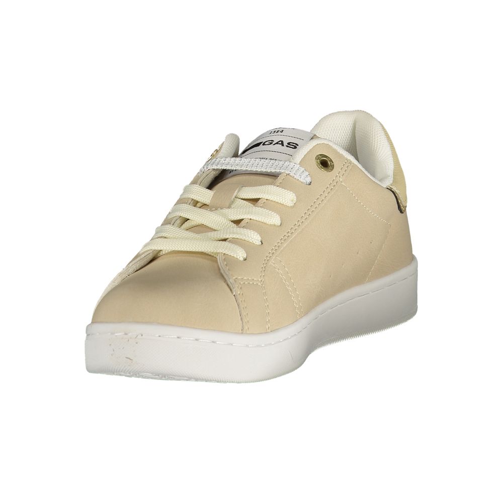 Gas Beige Polyester Women Sneaker - Stylish and Comfortable