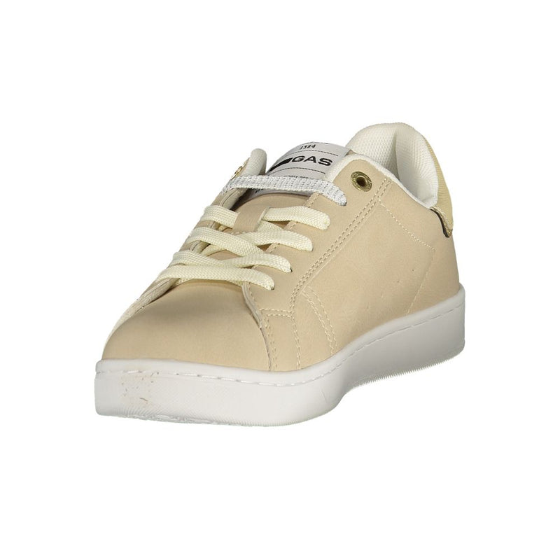 Gas Beige Polyester Women Sneaker - Stylish and Comfortable