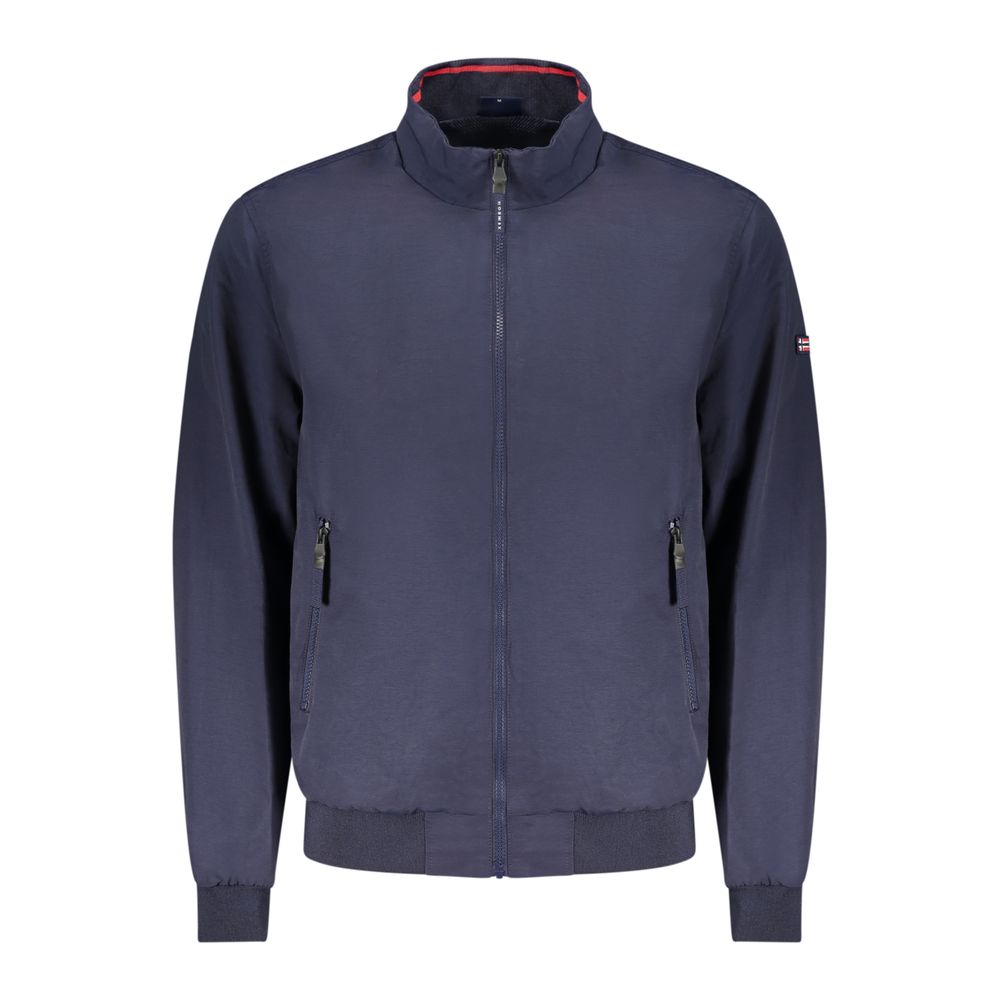 Norway 1963 Blu Cotton Men's Jacket - Stylish & Functional