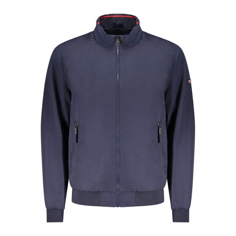 Norway 1963 Blue Cotton Men's Jacket - Stylish & Functional