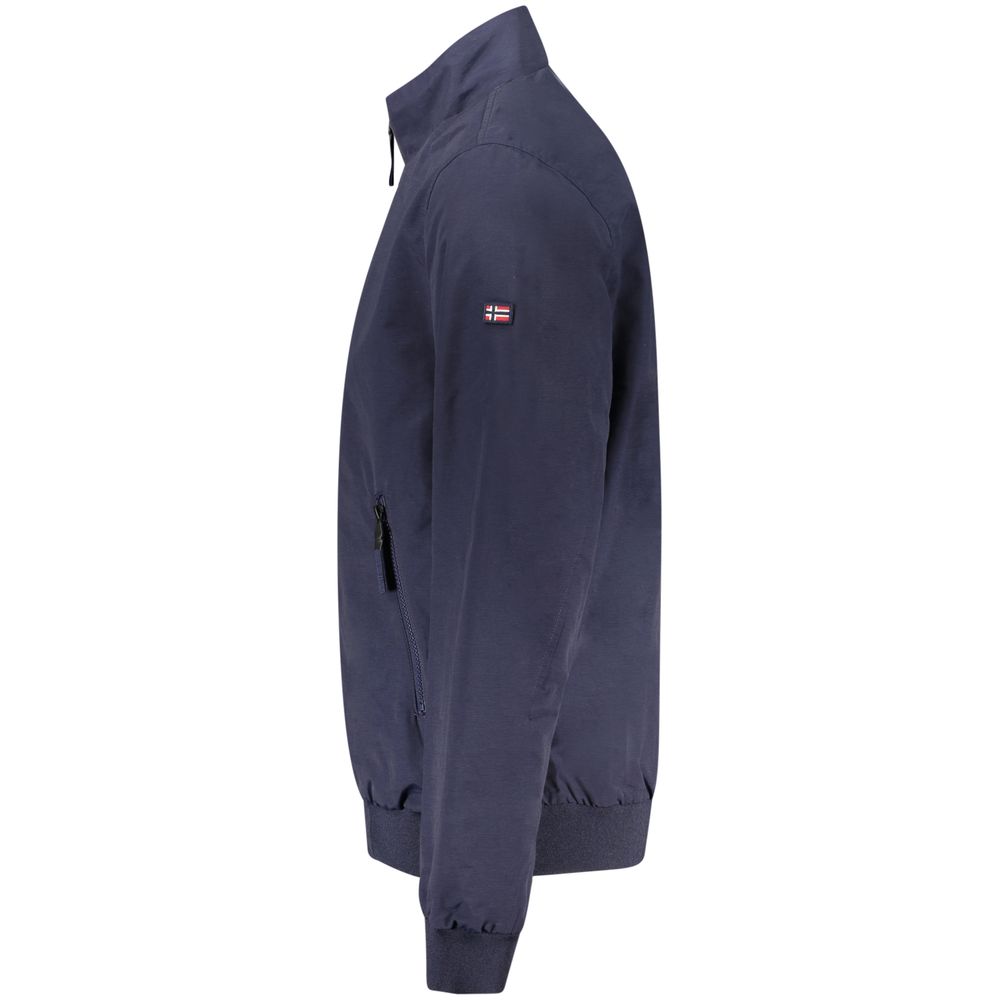 Norway 1963 Blu Cotton Men's Jacket - Stylish & Functional