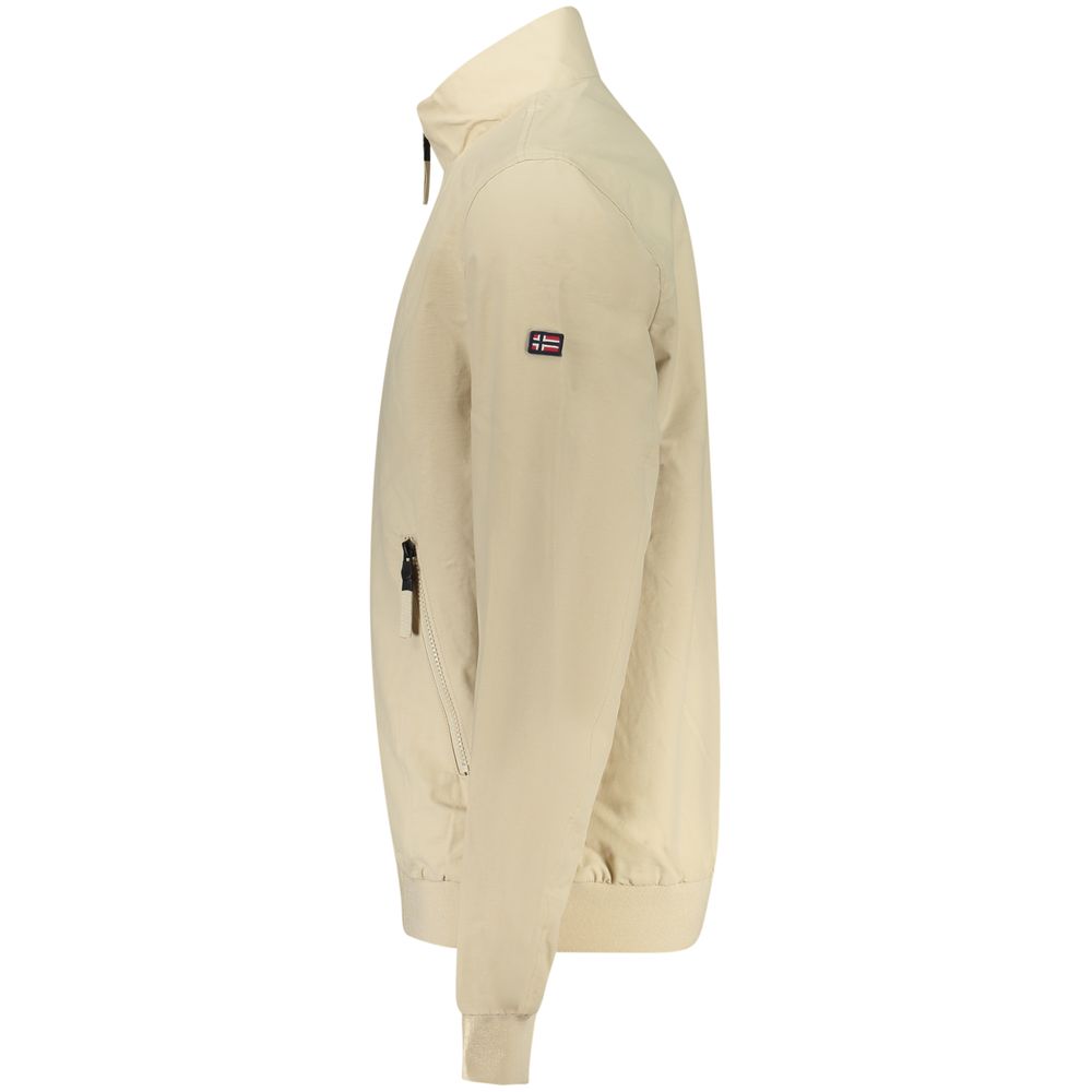 Norway 1963 Beige Cotton Men's Jacket - Stylish & Functional