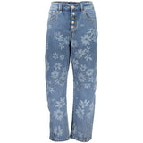 Desigual Azzurro Cotton Women's Jean - Stylish & Comfortable