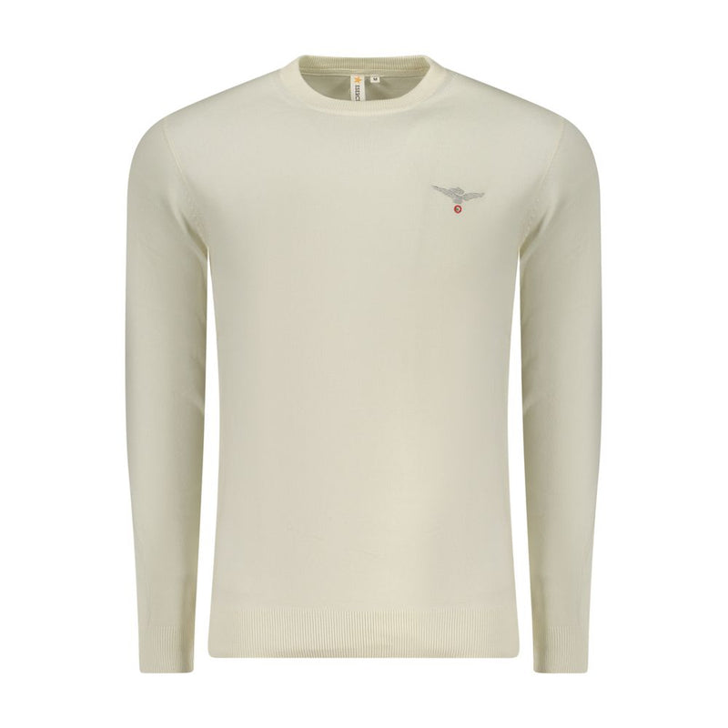 Accademia Militare Bianco Cotton Men's Sweater - Stylish Comfort