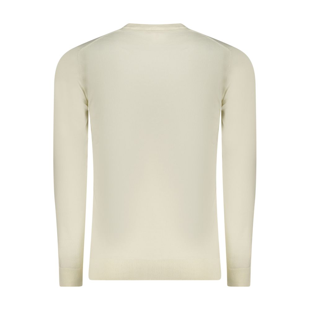 Accademia Militare Bianco Cotton Men's Sweater - Stylish Comfort