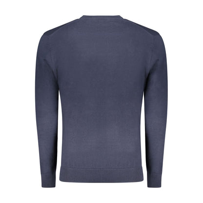 Accademia Militare Pull en coton bleu pour homme