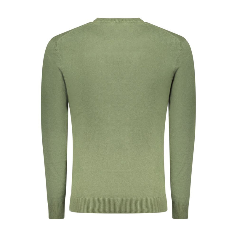 Accademia Militare Verde Cotton Sweater for Men - Stylish Comfort