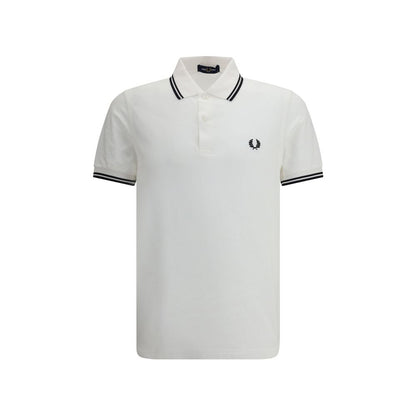Fred Perry Wit Katoenen Poloshirt