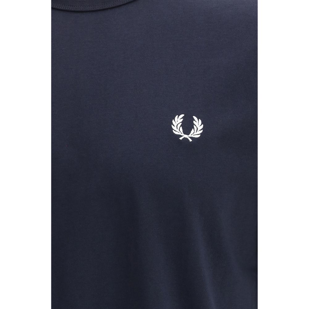 Fred Perry blauwe sportkleding van katoen