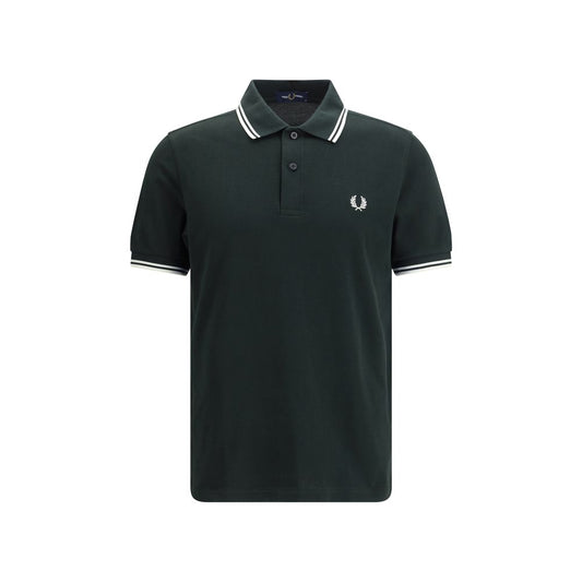 Fred Perry Tweekleurig Katoenen Poloshirt