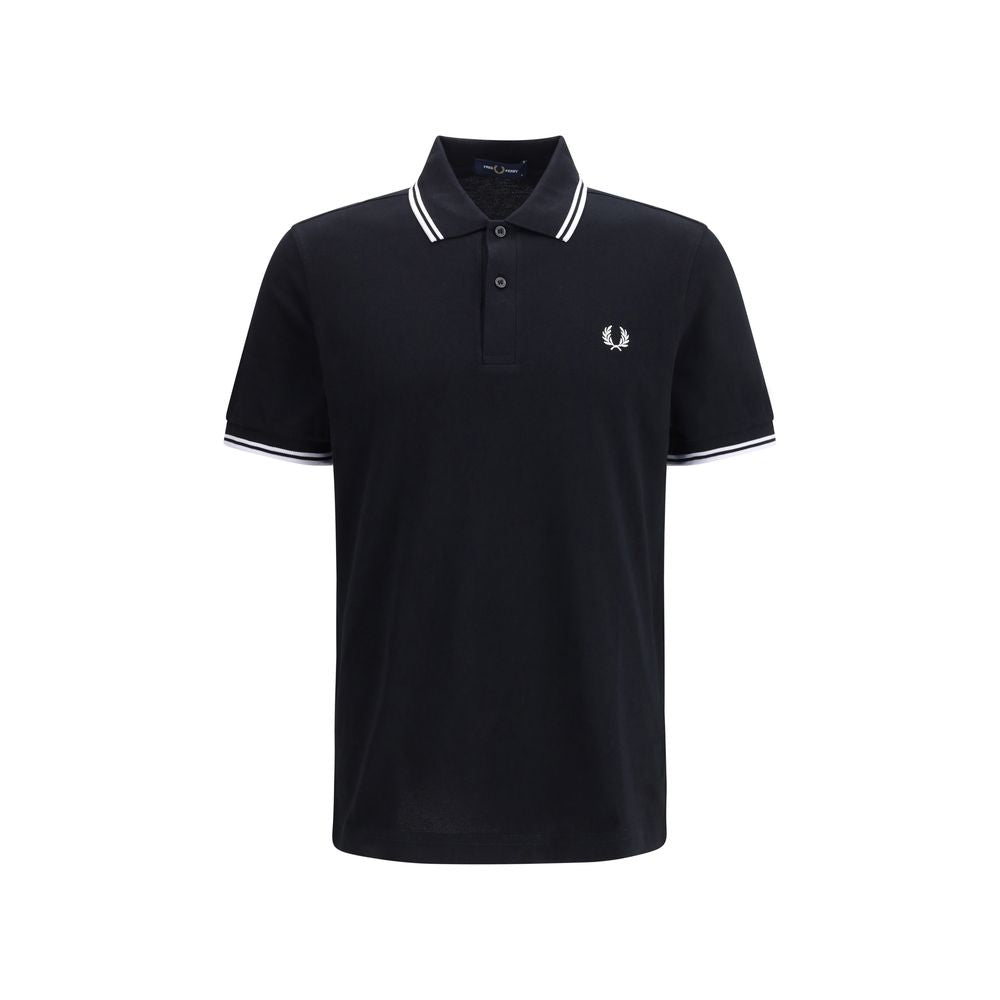 Polo Fred Perry en coton noir