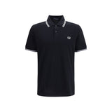 Polo Fred Perry en coton noir