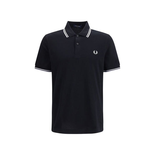 Fred Perry Zwart Katoenen Poloshirt
