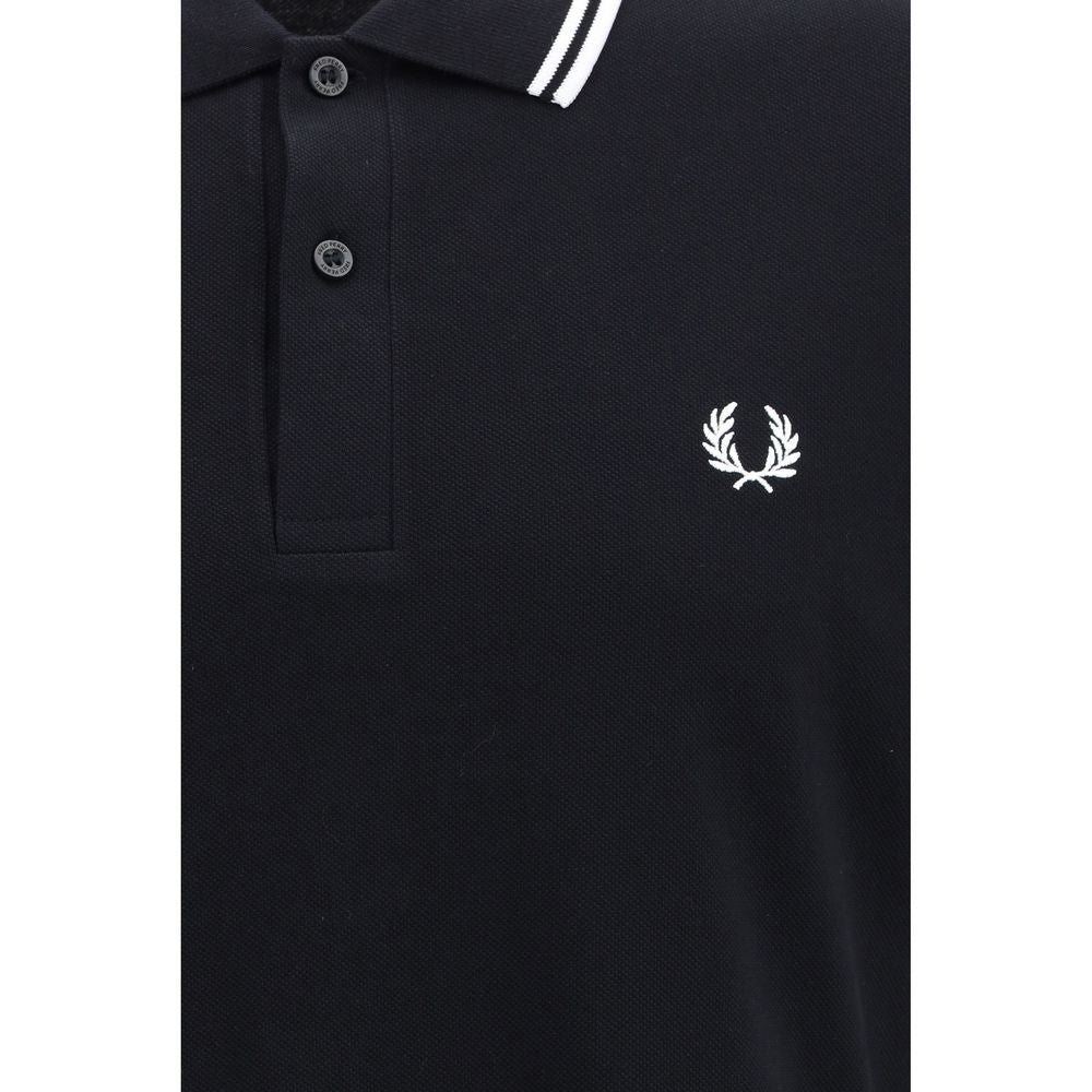 Polo Fred Perry en coton noir
