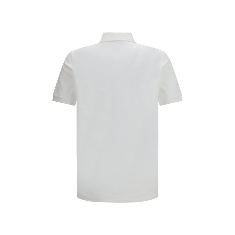 Fred Perry White Cotton Polo Shirt