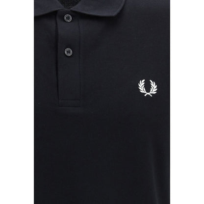 Polo en Coton Noir Fred Perry