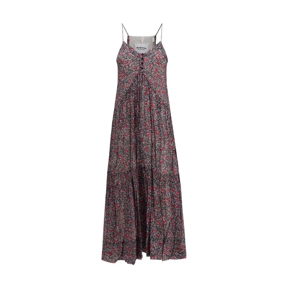 Marant Étoile Sabba Dress - Purple Cotton Casual Dress
