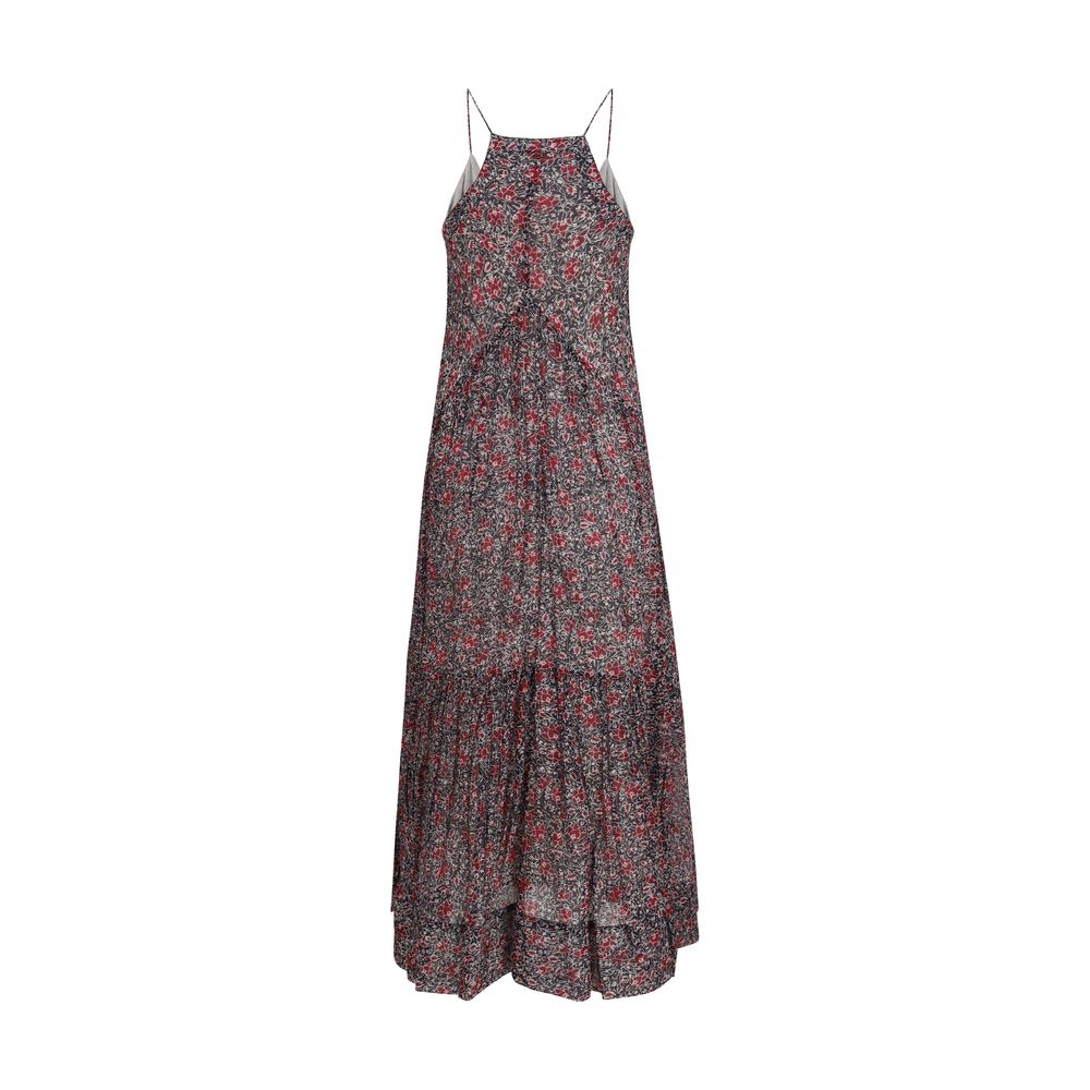 Marant Étoile Sabba Dress - Purple Cotton Casual Dress