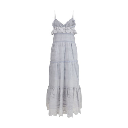 Isabel Marant Étoile Blue Cotton Casual Dress